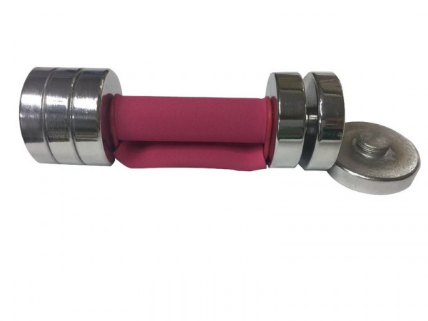 Kit de 2 halteres ajustáveis de 2,5 kgs 9000042