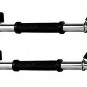 Par de halteres maciços com presilha 25mm