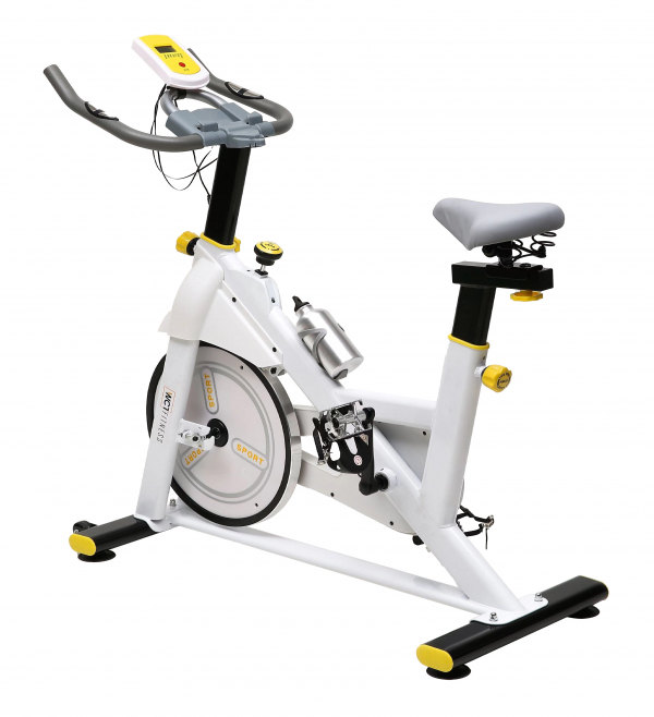 BICICLETA ERGOMETRICA SPINNING 10KG BRANCA - WCT FITNESS - Image 6