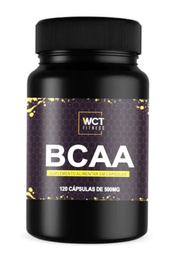 BCAA em Comprimidos 120 caps - WCT Fitness
