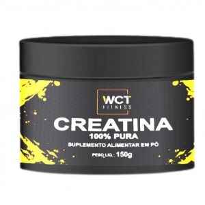 Creatina pura 150g suplemento WCT Fitness