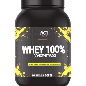 Suplemento Whey Protein Concentrado Baunilha Pote 907g - WCT
