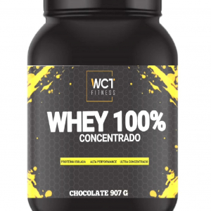 Suplemento Whey Protein Concentrado Chocolate Pote 907g - WCT