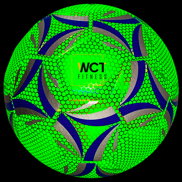 Bola Futebol Verde Florescente Neon Esporte Treinamento Criança Adulto – WCT Fitness - Image 2