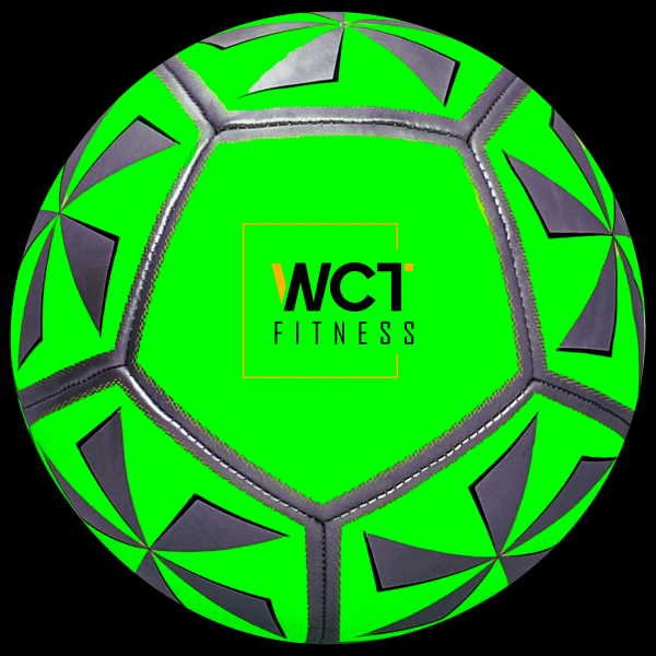 Bola Futebol Florescente Reflexivo Luminoso Brilha no Escuro Treinamento Criança Adulto – WCT Fitness - Image 3