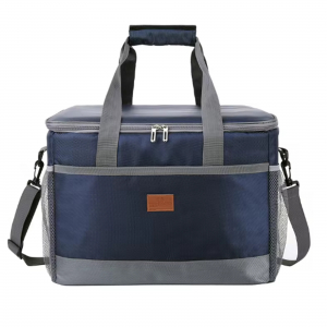 Bolsa Sacola Térmica 30L Impermeável alça viagem Azul Escuro