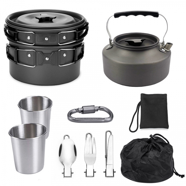 Descubra o Kit de Utensílios de Cozinha para Camping: Praticidade e Versatilidade na Sua Aventura!