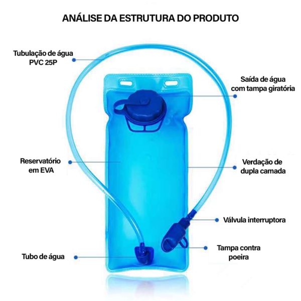Mochila HydroPro: Mantenha-se Hidratado com Conforto e Estilo - Image 13