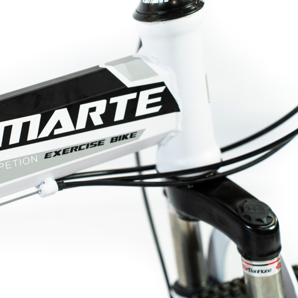 Bicicleta Aro 20 CityFold Bike 21 Vel Marchas Freio a Disco Quadro Aço Carbono Cor Branco Preto - WCT FITNESS - Image 7