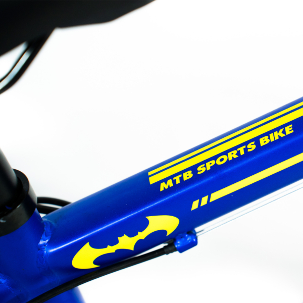 Bicicleta Aro 20 Bike 21 Vel Marchas MiniTrail Freio a Disco Quadro Aço Carbono Cor Azul Amarelo - WCT FITNESS - Image 9