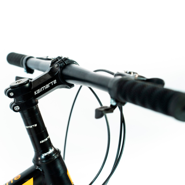 Bicicleta Aro 20 Bike 21 Vel Marchas MiniTrail Freio a Disco Quadro Aço Carbono Cor Preto Laranja - WCT FITNESS - Image 7