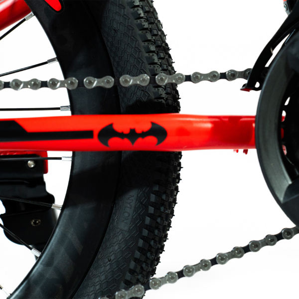 Bicicleta Aro 20 Bike 21 Vel Marchas MiniTrail Freio a Disco Quadro Aço Carbono Cor Vermelho Preto - WCT FITNESS - Image 8