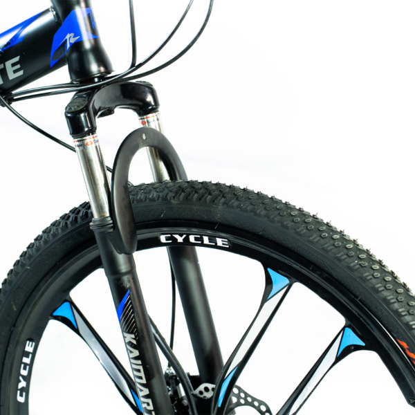 Bicicleta Aro 26 Freio Disco Bike Dobrável Azul Preto EasyFold 21 Marchas Roda Magnésio WCT Fitness - Image 10
