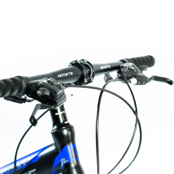 Bicicleta Aro 26 Freio Disco Bike Dobrável Azul Preto EasyFold 21 Marchas Roda Magnésio WCT Fitness - Image 11