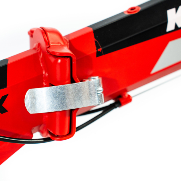 Bicicleta Aro 20 Bike 21 Vel Marchas CityFold Freio a Disco Quadro Aço Carbono Cor Vermelho Preto - WCT FITNESS - Image 8