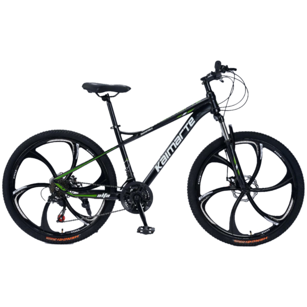 Bicicleta Aro 26 Alumínio Bike 21 Vel Marchas Freio a Disco Quadro Aço Carbono Cor Preto WCT FITNESS