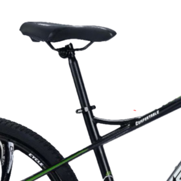 Bicicleta Aro 26 Alumínio Bike 21 Vel Marchas Freio a Disco Quadro Aço Carbono Cor Preto WCT FITNESS - Image 5