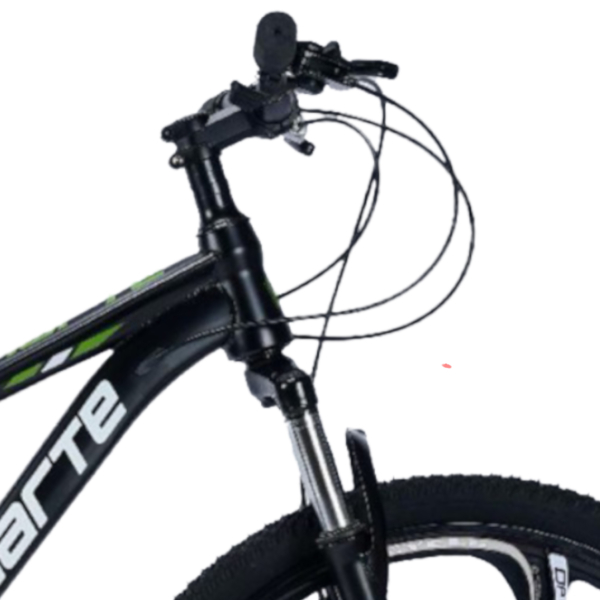 Bicicleta Aro 26 Alumínio Bike 21 Vel Marchas Freio a Disco Quadro Aço Carbono Cor Preto WCT FITNESS - Image 6